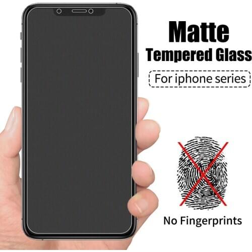 IPhone 11 Pro XS Max XR 6X6S 7 7 Plus 2020 mate Protector de pantalla de vidrio templado
