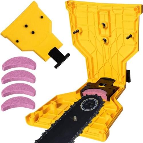 Quality Chainsaw Teeth Sharpener Portable Durable Easy Power Bar-Mount Fast Grinding Chainsaw Chain Sharpening For Chains Saws