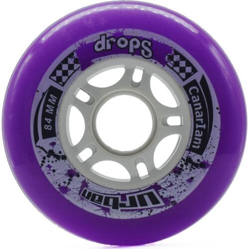 8 PCS /lot 84mm inline speed skate wheels with 88A branded schankel racing wheel