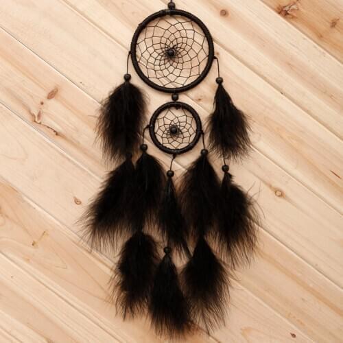 Heart Shape Handmade Dream Catcher Net With Feathers Wall Hanging Decorative Dreamcatcher Home Decoration Ornament dromenvanger