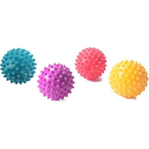 7cm Hard Hand Grippper Fascia Ball Palm Stimulation Massage Ball Rehabilitation Finger Strengthener Yoga Pilates Muscle Relax