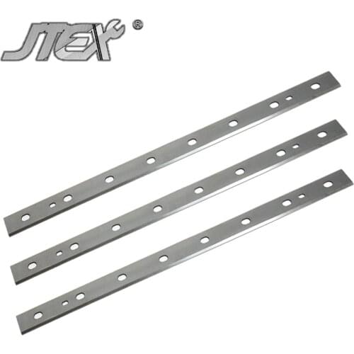 JTEX Upgraded HSS Planer Blades for DeWalt DW735 DW735X 333x22.3x1.6mm Double Sided Cutting Edge Thickness Planers Blades- 3Pack