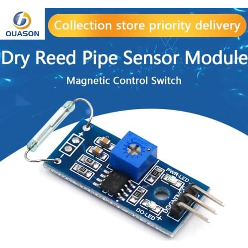 Dry reed pipe sensor module magnetron module dry reed switch magnetic control switch