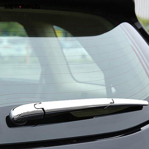 For Toyota Highlander 2015-2017 2018 2019 Chrome Rear Wiper Cover Trim Windshield Wash Strip Exterior Accessories Car Styling