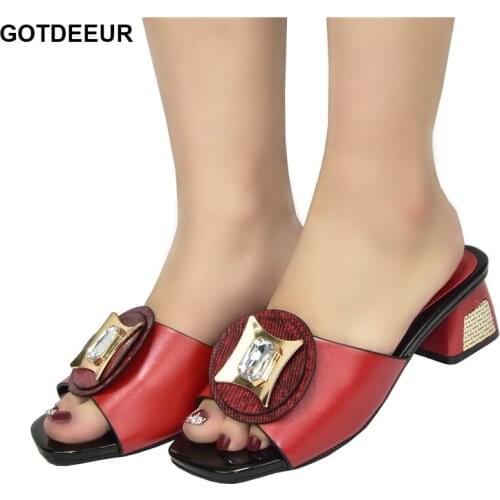 New Arrival Crystal Wedding Shoes Designer Shoes Women Luxury 2021 Nigerian Italy Women Wedding Shoes Decorated with Rhinestone