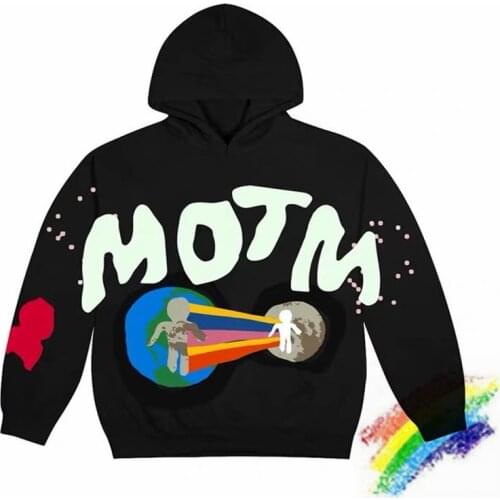 Foaming Printing CPFM.XYZ FOR MOTM III I AM CURIOUS Hoodie Men Women 1:1 High-Quality Oversize Pullovers Foam Print Hoody