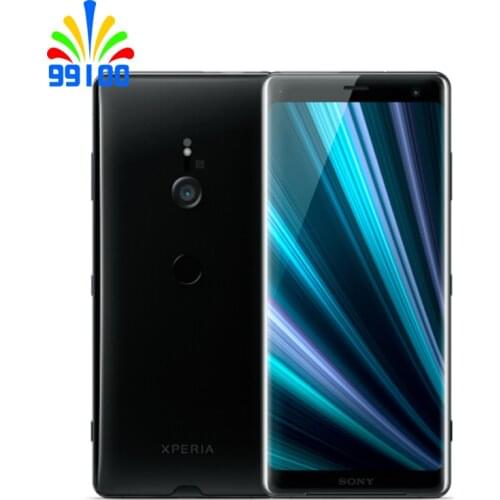 Unlocked Original Sony Xperia XZ3 Japanese Version 6.0" Qualcomm845 4GB+64GB Mobile Phone LTE Cellphone Octa Core Fingerprint