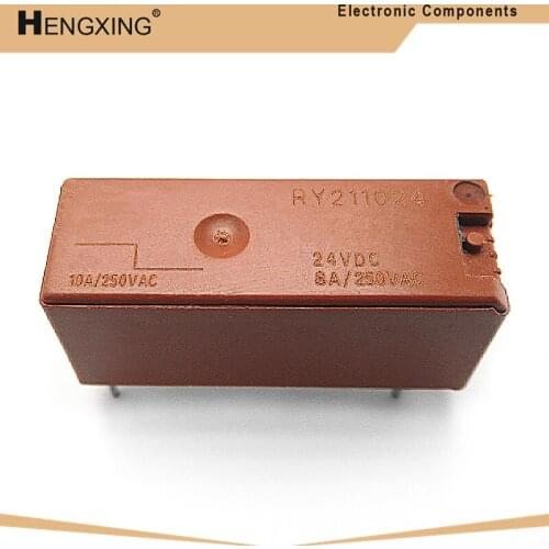 1piece RY211024 211024 Relay 8A 24V DIP-5 In Stock