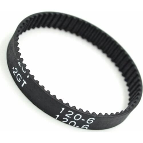 2GT Timing Belt, Length 120/122/124/126/128, W=3/6/9mm, Teeth 60/61/62/63/64, GT2 Closed-Loop Synchronous Belt 122-2GT 126-GT2