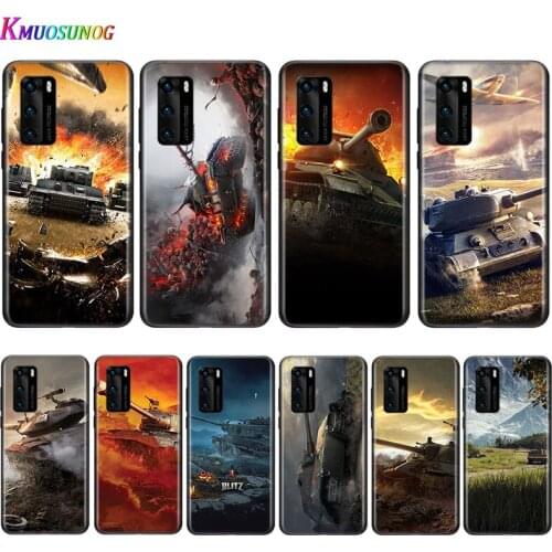 Silicone Cover World Of Tanks for Huawei P Smart Z S Plus 2020 2019 Nova 5T 5i 5 4e 4 3i 3e 3 2i Phone Case