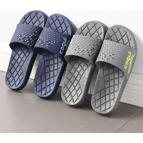 Mens Slippers Non-slip Bathroom Soft-soled Slippers Women Shoes Shoes Man Men Slippers House Slippers Men Shoes for Women