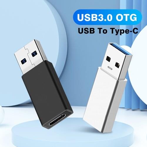 Type-C To USB 3.0 Adapter USB C Female To USB 3.0A Male Converter Type C Connector Charging Hard Disk Mobile Phone Accessories