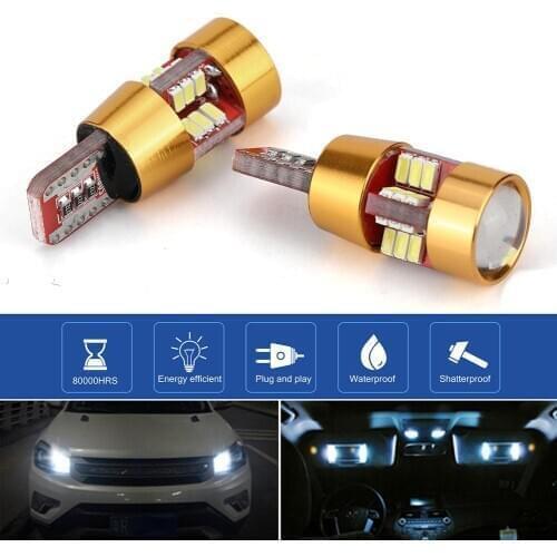 Univesal Car T10 Decoding Lamp Super Bright Turn Signal Warning LED Light Bulb Automobile Electric Accessories