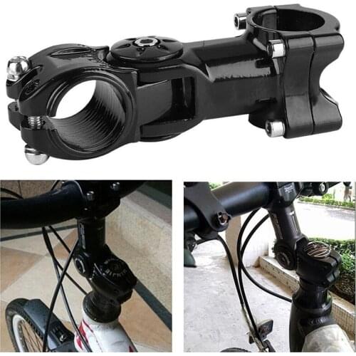 Bike Stem 60 Degree Riser or Lower Adjustable Bicycle Stem 31.8mm Bicycle Handlebar Tube Stem for Most Bike Road Bike
