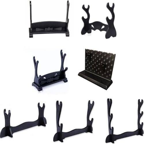 G5GB 1/2/3 Tiers Knife Display Stand Bracket Rack for Cartoon Comics Show Easel Holder Displaying Wands Exhibition Tool