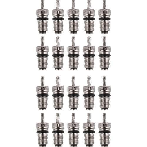 20x R134a-2 Automobile Air-condition Repair Valve Cap Replace Core Tool Bit
