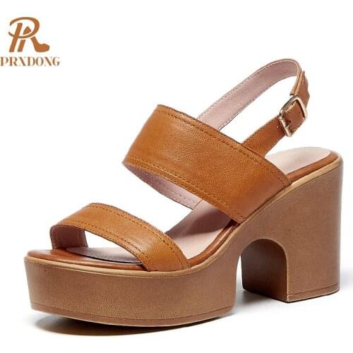 2021 New Brand Platform Chunky Gladiator Sandals Buckle Strap Rome Womens Sandals High Heels Platform Summer Punk Shoes Pumps