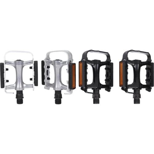 1 Pair Road Mountain Cycling Platform Cycling Pedals Wide Universal 9/16