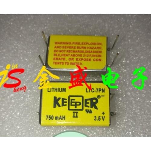 1PCS New original package KEEPER module ltc-7pn 3.5v 750mAH 4 feet BATTERY