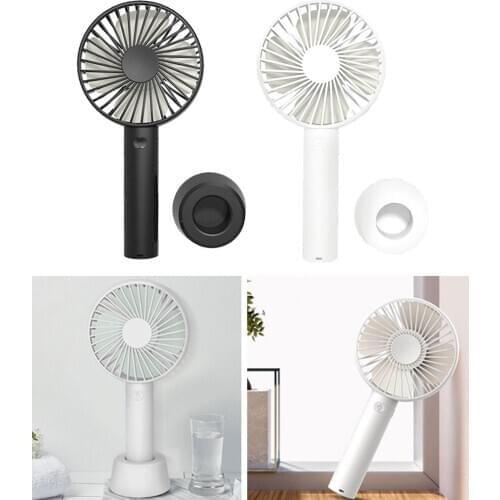 2 Pieces Fan Mini USB Face Fan Small Adjustable 3 Setting For Outdoors