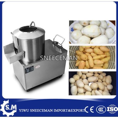 240KG/H Commercial potato peeling machine taro potato vegetable peeling machine scrubbing washing machine