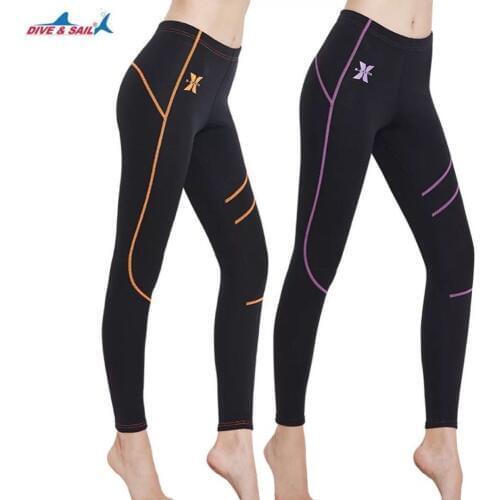 Wetsuit Pants Womens Neoprene Leggings 1.5mm Swimming Scuba Skin Water Sport Snorkeling Fish Surfing Canoeing Diving Bottom