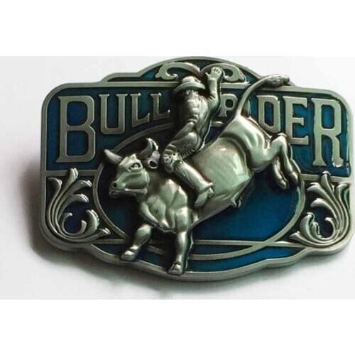 Hot Sale Wesretn Running Bull Belt Buckle