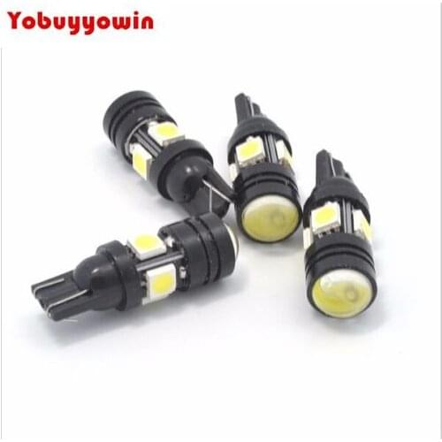 Kit 4 Lampadas Moto Led T10 Dafra Citycom I300 Super Branca