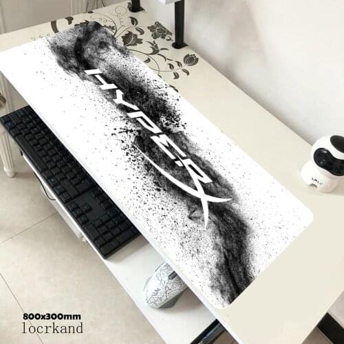 HyperX Mouse Pad XL Lockedge Large Gaming Accessories Computer Gamer Keyboard Mouse Mat Hyper Beast Desk Mousepad For Csgo Desk
