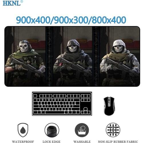 Mouse Pad Xxl Deskpad Office Rug Computer Game Accessories Carpet Deskmat Large MousePad Call of Duty Table Non-slip 900x400