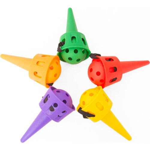 Creative Colourful Child Throw Connect Ball Kindergarten Outdoor Parent-child Interactive Sports Fun Toys Kid Sense Training Toy