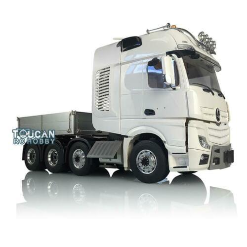 1/14 LESU RC Truck Tractor Metal Chassis Hopper Model For DIY Hercules Arcos Benz Cabin THZH0732-SMT2