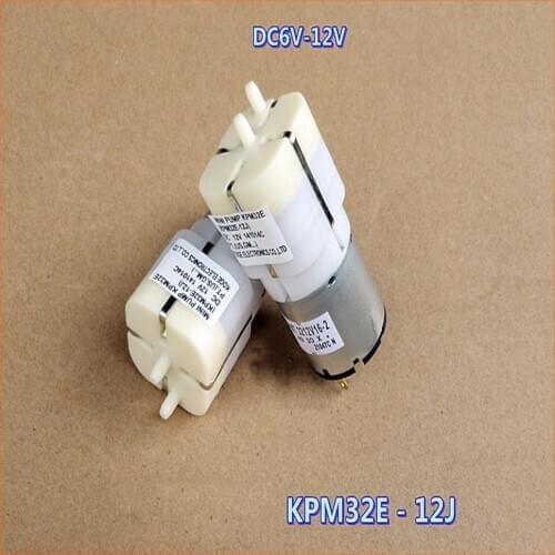 Powerful High Pressure DC Air Pump DC6V-12V Pump Micro Pump For Medical Oxygen Air Pump KPM32E -12J CR095