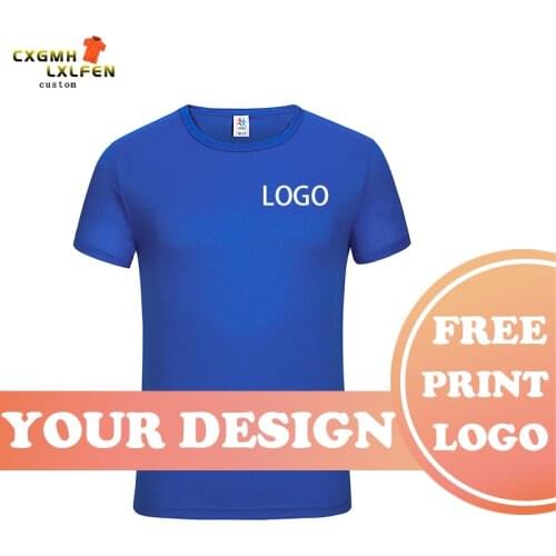 Men t-shirts tees summer new cotton multicolor round neck tops overalls cultural shirt high-end custom logo printing brand text