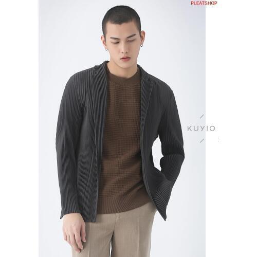 Handmade Three-Fold Mens Lightweight Loose Two-Button Casual Suit Jacket men blazer suit men