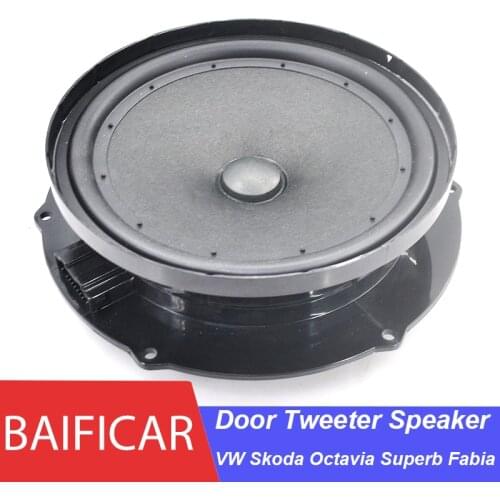 Baificar Brand New Genuine Front Rear Door Tweeter Speaker Bass Loudspeaker 1ZD035411 For VW Skoda Octavia Superb Fabia