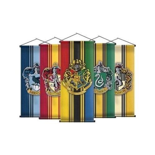 Harries Striped Hanging Flag Fan Indoor Scene Bar Potter Decoration Flag Can Be Customized with Flagpole