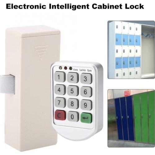Portable Digital Electronic Smart Password Keyboard Digital Cabinet Door Password Lock