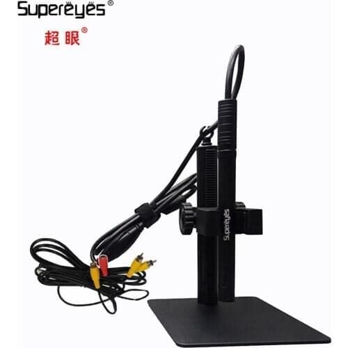 Supereyes B003A 200X 0.3MP AV Video Output Format PCB Skin Check USB Microscope Magnifier Manual Focus