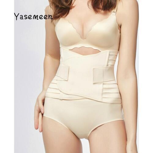 Yasemeen Postpartum Belly in Corset Belt Slimming Belt Body Shaper Corset Waist Trainer Slim Underwear Waist Cincher for Women