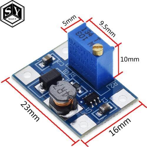 1PCS Great IT DC-DC Converter SX1308 2A Step-UP Adjustable Power Module Booster
