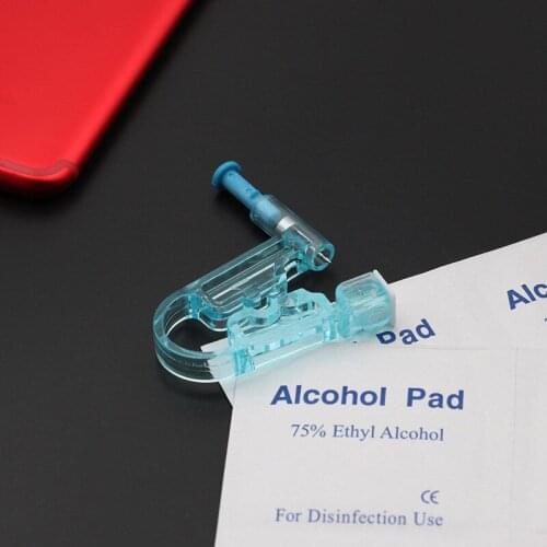 1PC Disposable Sterile Ear Piercing Gun Ear Piercer Tool Machine Stud Kit Makeup Accessories No Inflammation Ear Piercing Kit