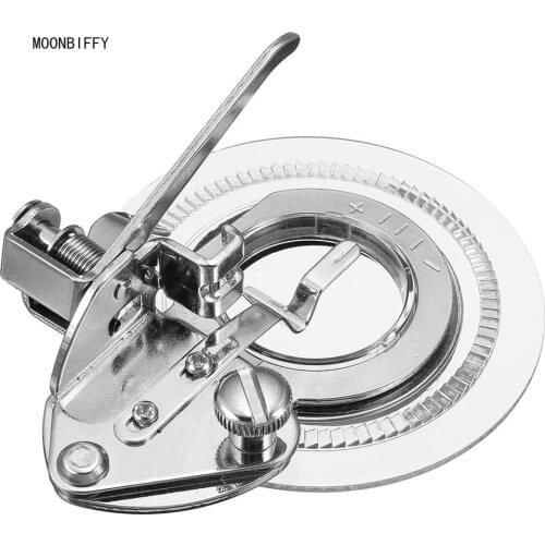 1Pcs Flower Stitch Embroidery Presser Foot Circluar Design Flower Inspired Sewing Foot for Most Low Shank Singer Sewing Machine