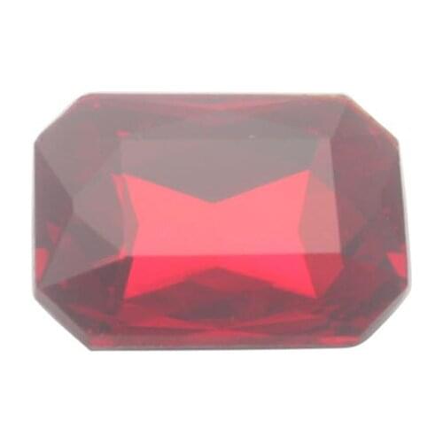 60PCS Quality Glass Rhinestone Octagon Shape Crystal Stone 18x13mm