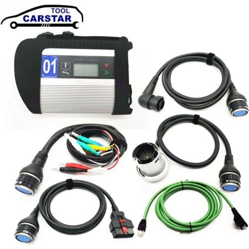 Best Quality Full Chip C4 SD Connect Compact C4 Software 2020.3 for MB Star Multiplexer Diagnostic Tool with WIFI For Car&truck