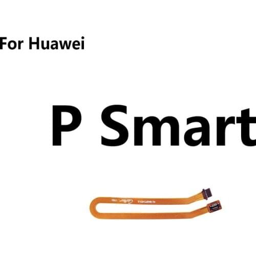 For Huawei P Smart 2018 Home Button Fingerprint key Flex Cable Sensor Touch ID Connector