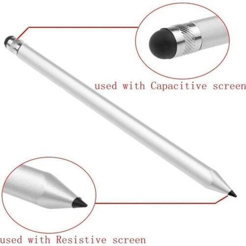 Double Head Capacitive Pencil Stylus Pen For Pad Tablet PC Smart Phone (contact me for wholesale)