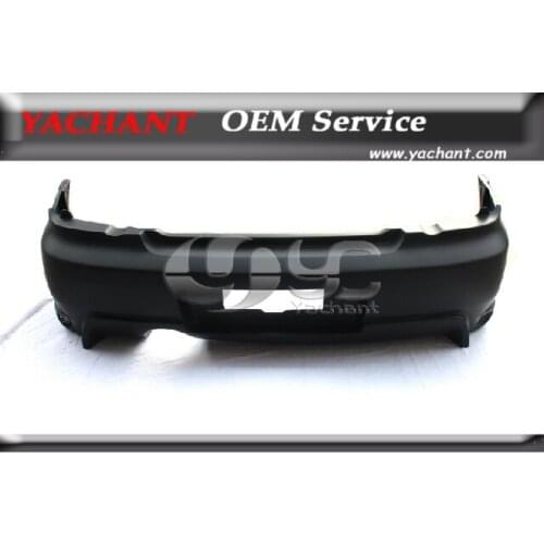 FRP Fiber Glass IN Style Rear Bumper Fit For 2004-2007 Subaru Impreza WRX STI 8-9th GDA GDB