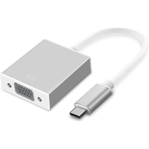 Type-C to vga converter mobile phone connection TV projector monitor TV cable adapter Android Apple