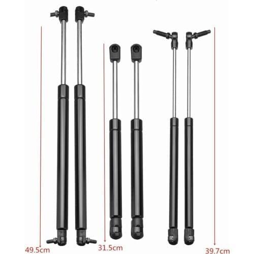 Fit for Jeep Grand Cherokee 99-04 model cover + tailgate + rear window gas spring strut hydraulic rod 6 piece set